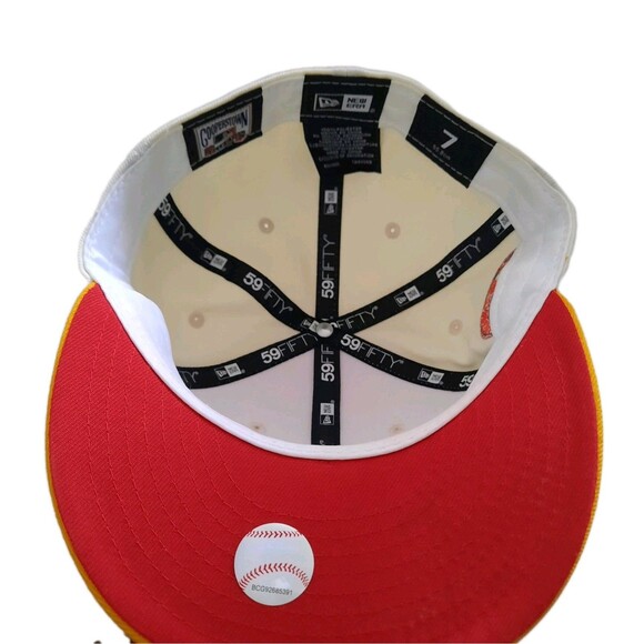 Seattle Mariners New Era Off-White 30th Anniversary Cooperstown 59FIFTY Fitted 7 - Picture 7 of 9